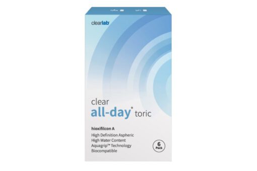 CLEARLAB All-Day Toric עדשות מגע צילינדר חודשיות